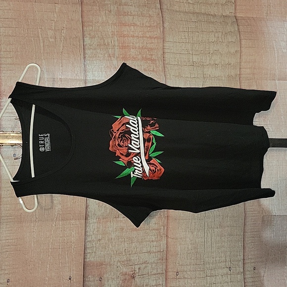 True Vandals Hip Hop Hyspanic Graphic Tank Top - Picture 1 of 7